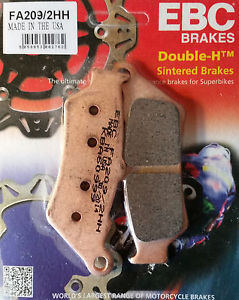 EBC Brakes Double-H Sintered Superbike Brake Pads Front - FA209/2HH EBC Brakes Double-H Sintered Superbike Brake Pads Front - FA209/2HH